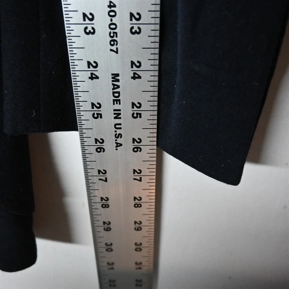 Vtg‎ Oscar de la Renta 46L Navy Blue Flannel Mens Jacket Sport Coat Blazer